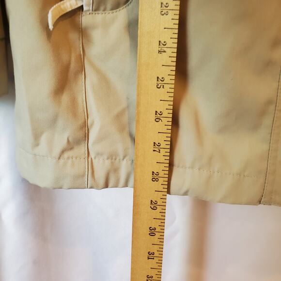 IZ Sport Beige Hooded Windbreaker Jacket Size M - Picture 10 of 11